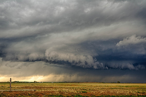 Severe thunderstorm near Kersey, CO May 7, 1014