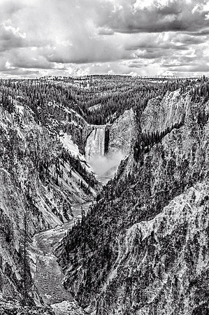 Lower Falls - Grand Canyon of the Yellowstone