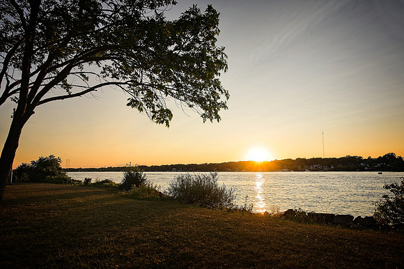 Niagara River Sunset